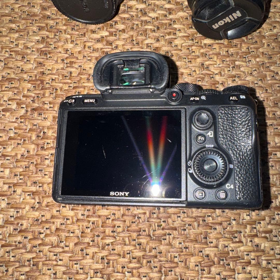 SONYα7IIIミラーレス一眼➕おまけNikon（ニコン）D40(レンズ✖️2)