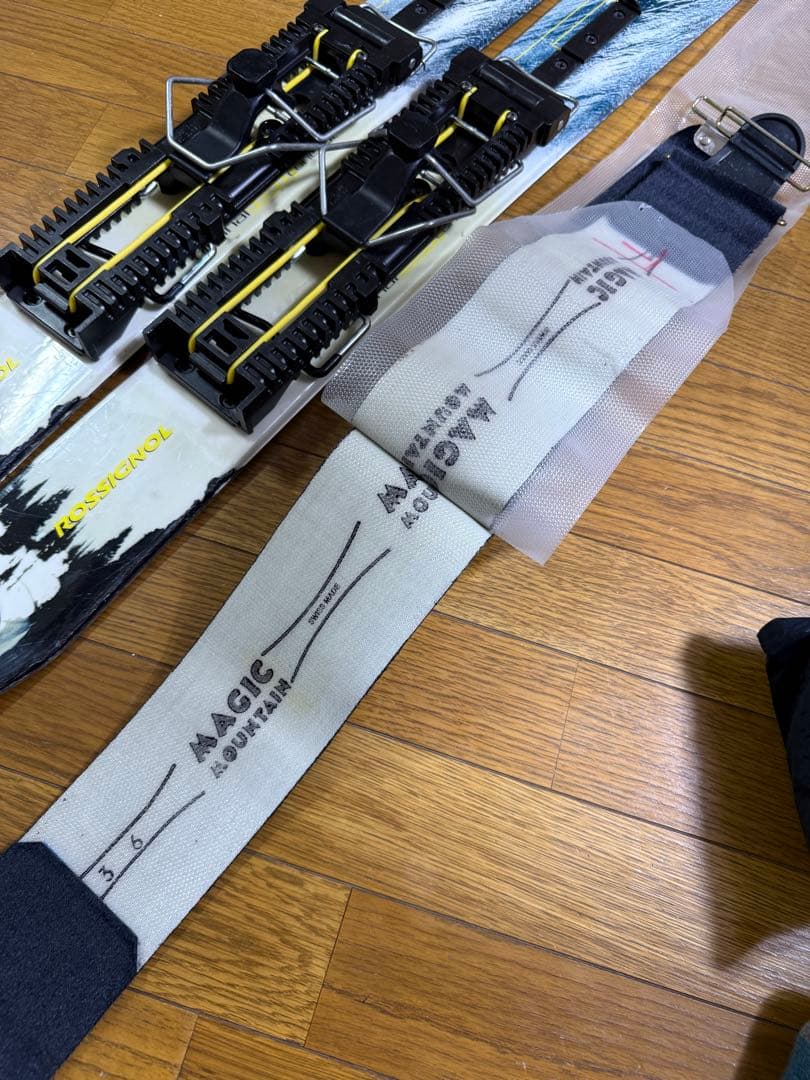 ロシニョール フリーベンチャー シール付き バックカントリー パウダー 難あり