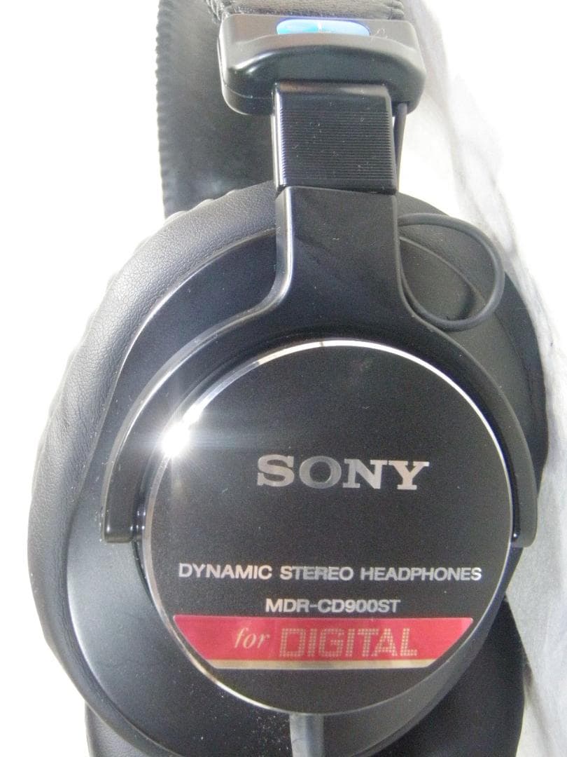 SONY MDR-CD900ST 新品互換イヤーパッド交換済 音出確認 108