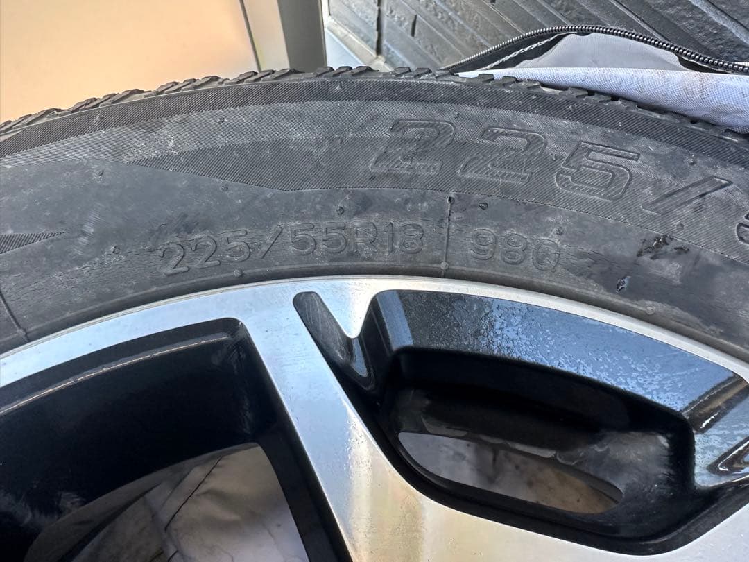 【てつ】フォレスター純正ホイール4本セット 225/55R18 18インチ