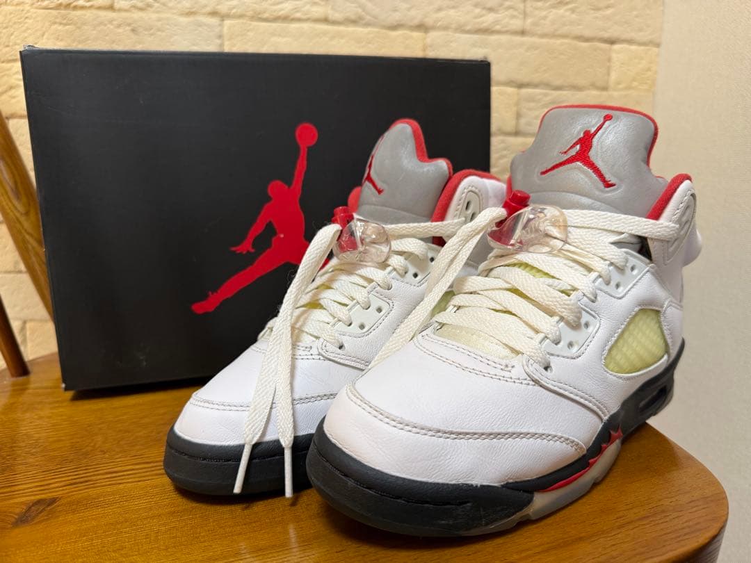 【箱付】NIKE エアジョーダン5 流川楓 23cm（440888-102）