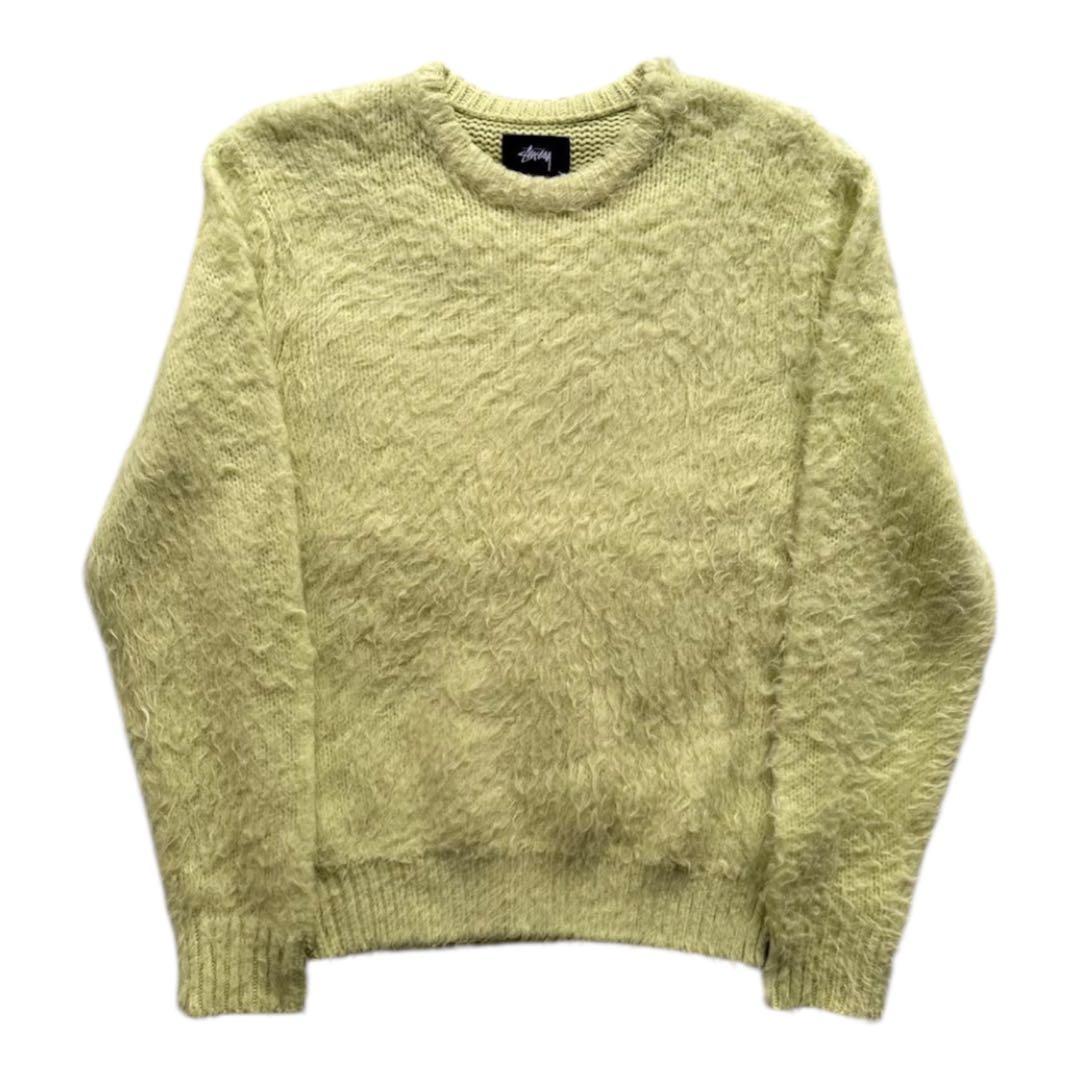 Stussy シャギー モヘア　ニット　セーター M ステューシー
