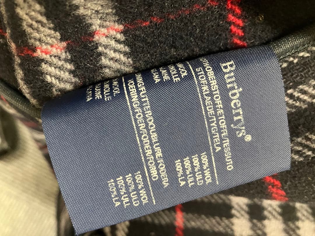 Burberry ネイビー ダッフルコート