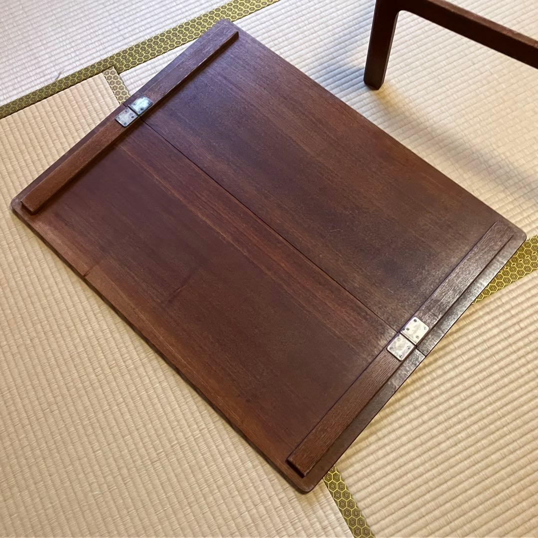 ちゃぶ台 折り畳み式座卓 時代家具 木製テーブル 収納はコンパクト