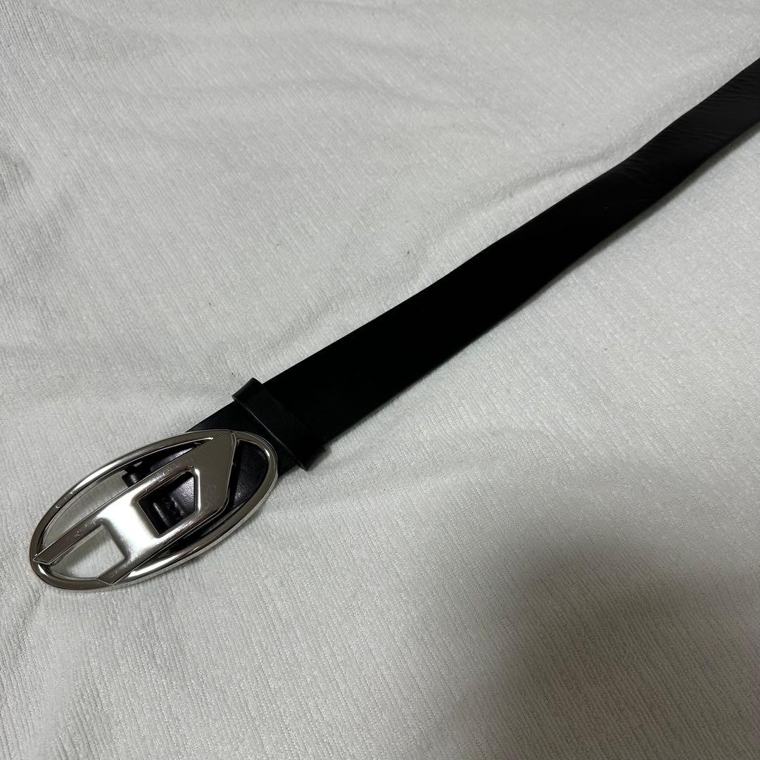 DIESEL レザーベルト　ブラック　80/32