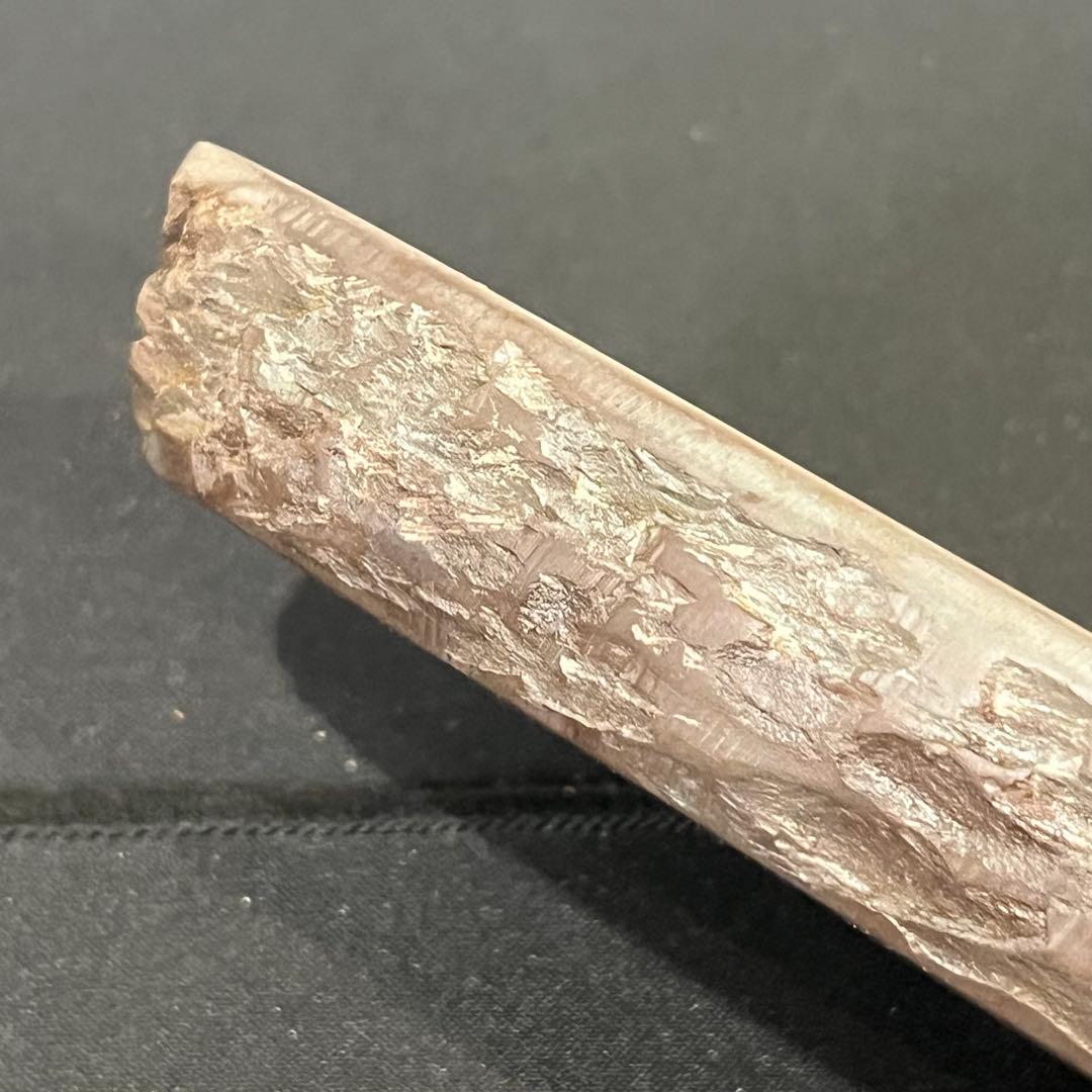 赤間紫金石 赤間硯 昭竜山作 木箱付き