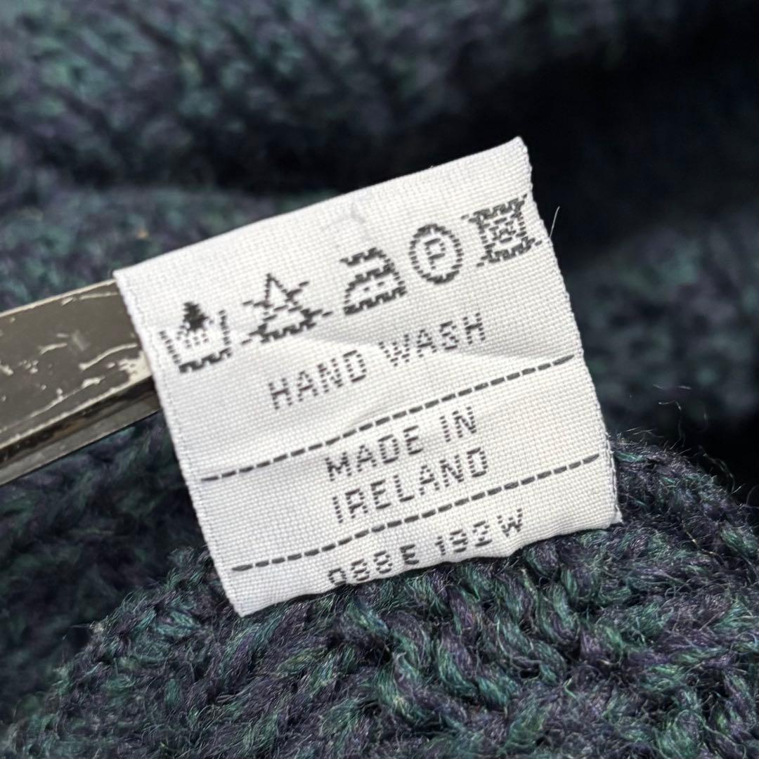 アイルランド製 Aran Crafts フィッシャーマン セーター XLアラン