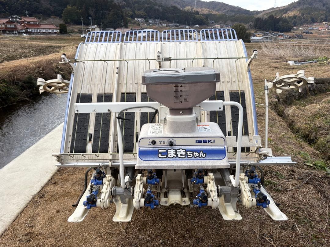 Y*O様 【広島発】イセキ／田植機／PQZ43-DULF 4条／施肥機付・未使用