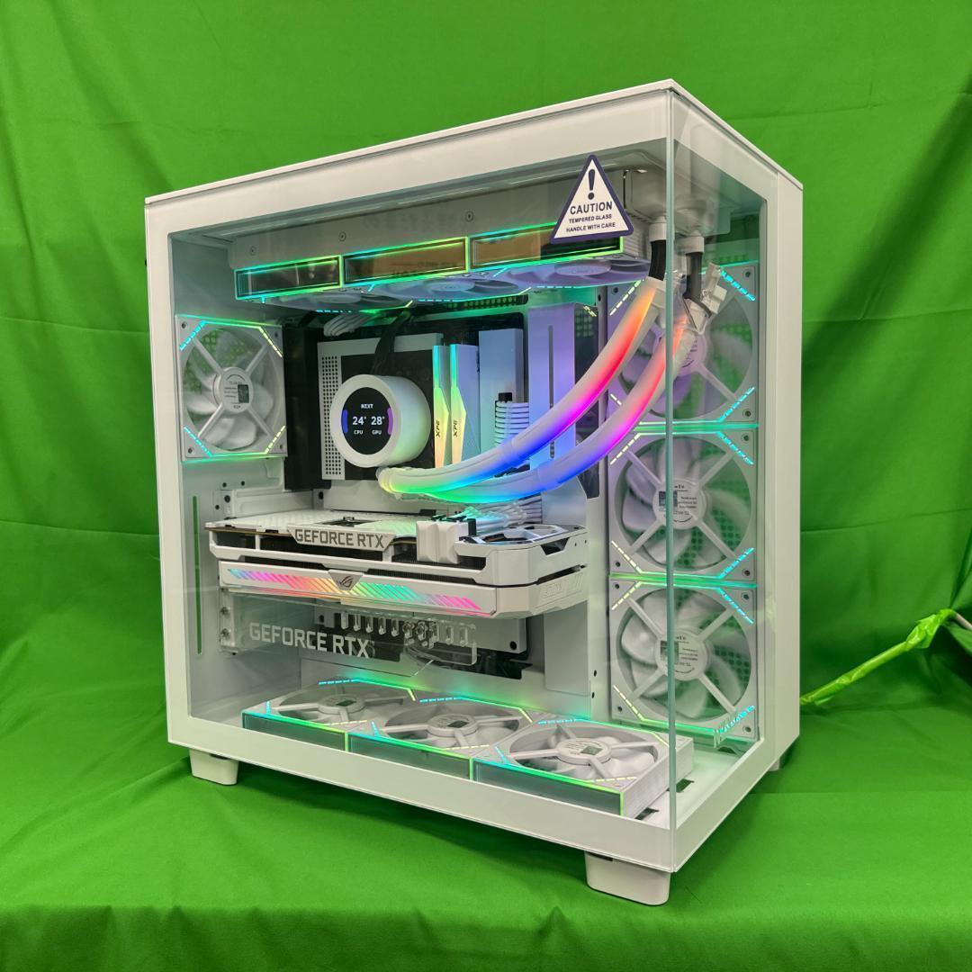 【真っ白NZXT自作PC】Core i5 RTX3070 32GB NVMe搭載