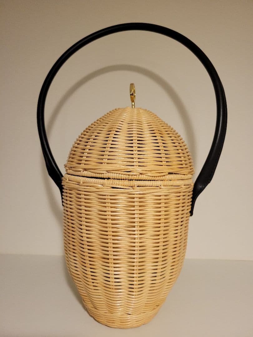 GIRLISH ガーリッシュ　どんぐりラタンバッグ　かごバッグ