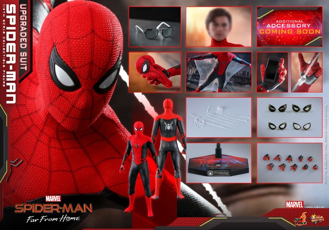 【週末限定値下】ホットトイズ 1/6 スパイダーマン（アップグレードスーツ）