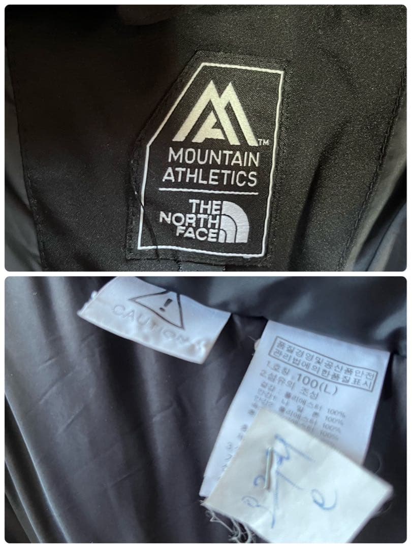 ノースフェイス ロングダウンジャケット メンズ100L ブラック