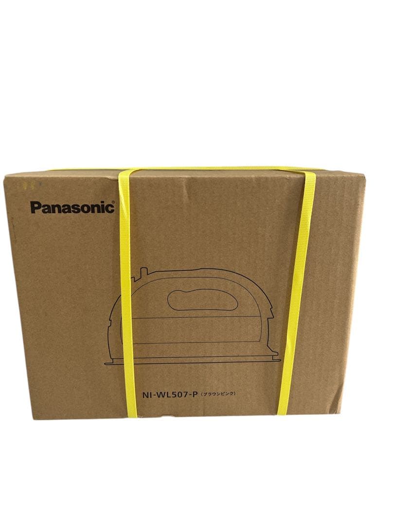 パナソニックコードレススチームWヘッドアイロンブラウンピンクNI-WL507-P