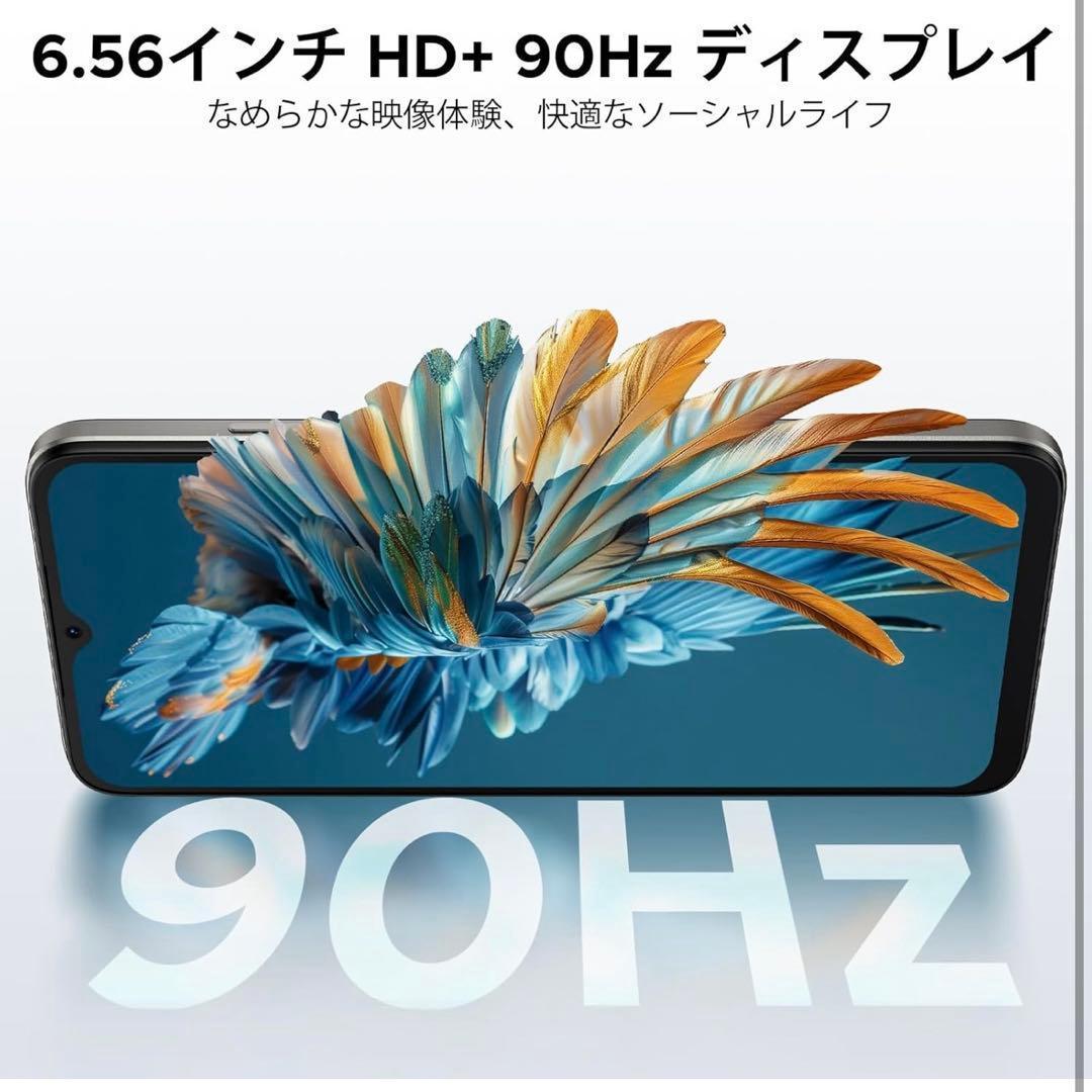 新品✨Android16 フリースマホ 大容量バッテリー スマホ本体 ケース付き