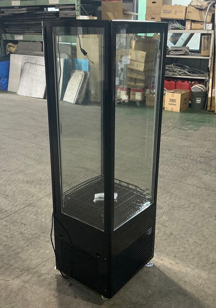 中古冷蔵4面ケースR4G-218SLB レマコム