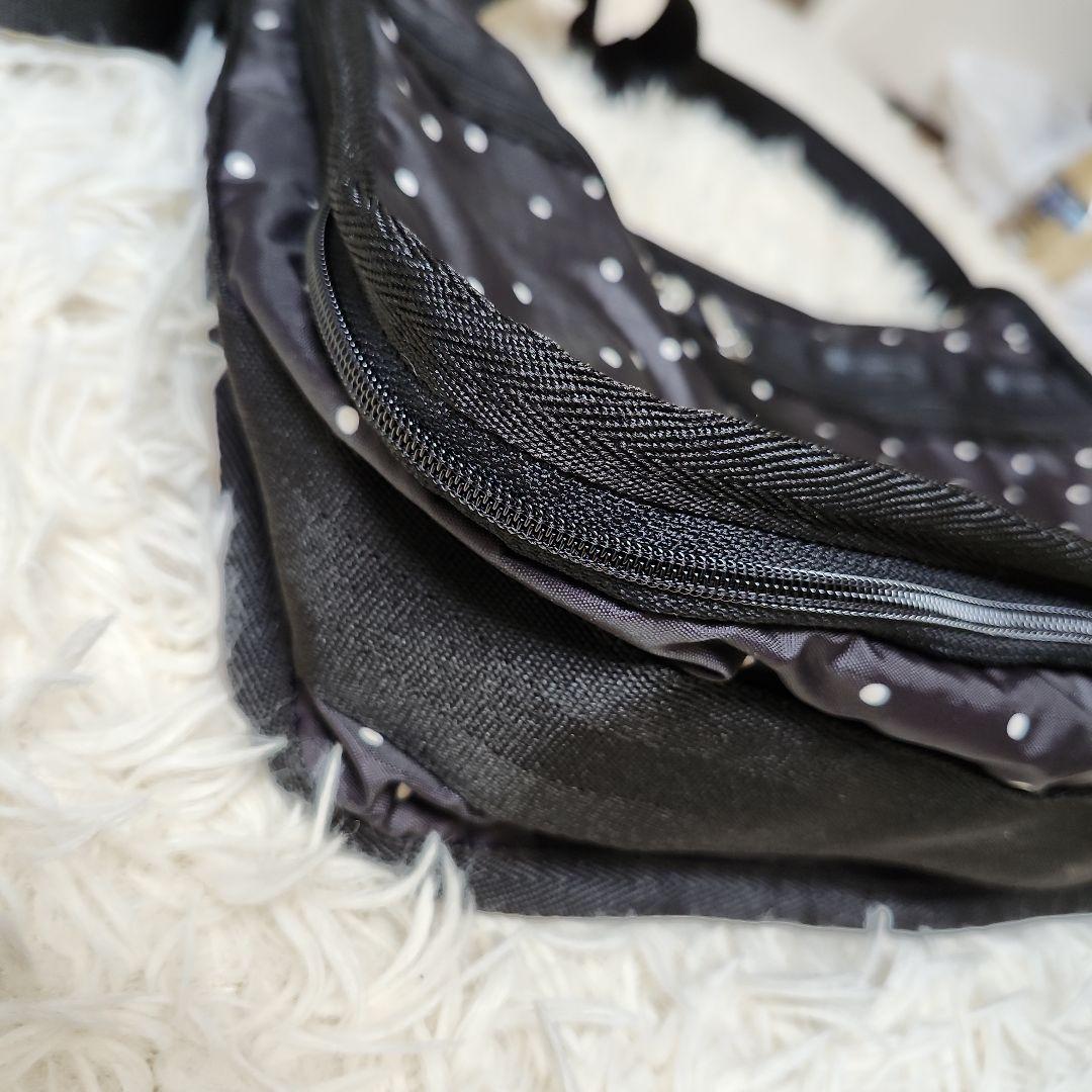 【未使用級】レスポートサック デラックスエブリデイバッグ ドット ポーチ付