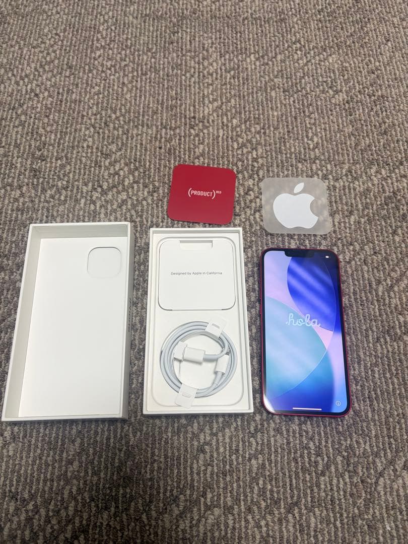 携帯電話本体 iPhone13 256G RED