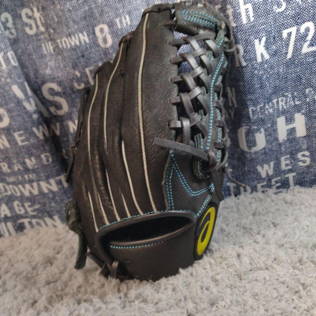 野球　グローブ　アシックス　軟式 軟式ボール1個