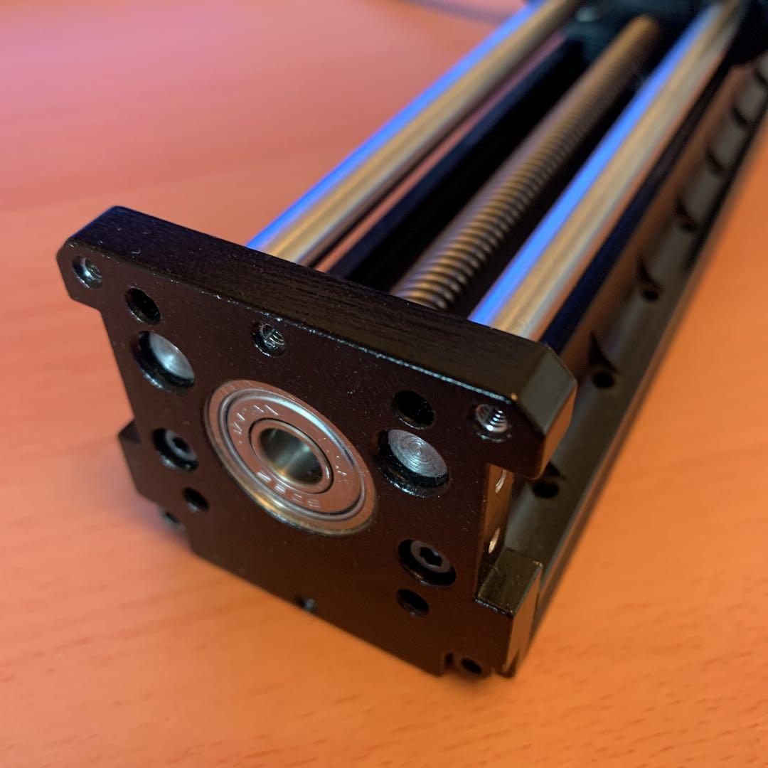 一軸アクチュエータ(モーターとスイッチ付き)