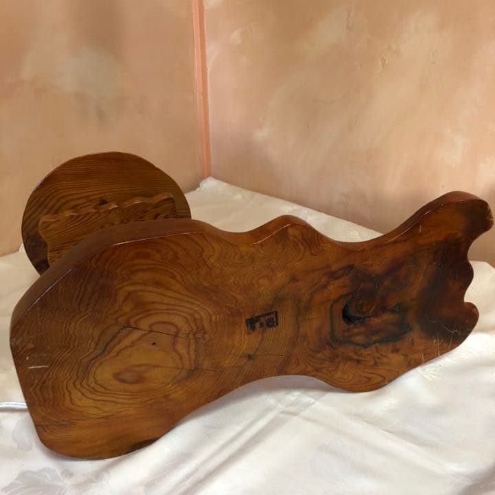 鈴木 屋久杉 置物 照明 インテリア レア オブジェ 一点物