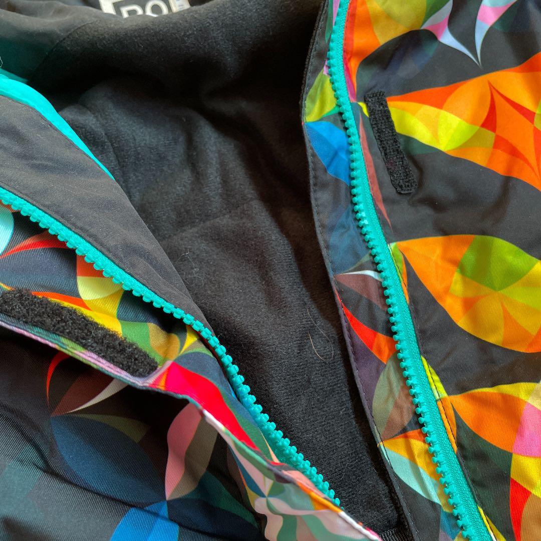 ♡ROXY♡幾何柄スノーボードウェア上　ボルコム ロキシー　スノボ　スキー