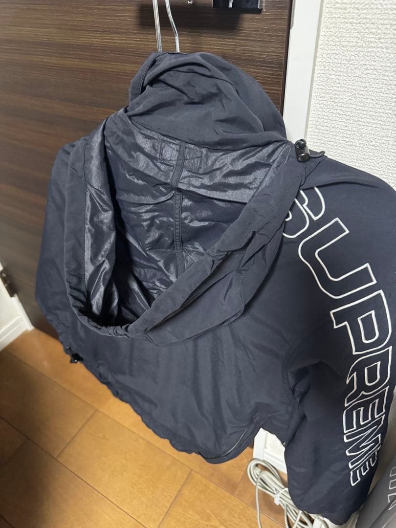 SUPREME ブラック ナイロンジャケット サイズSmall