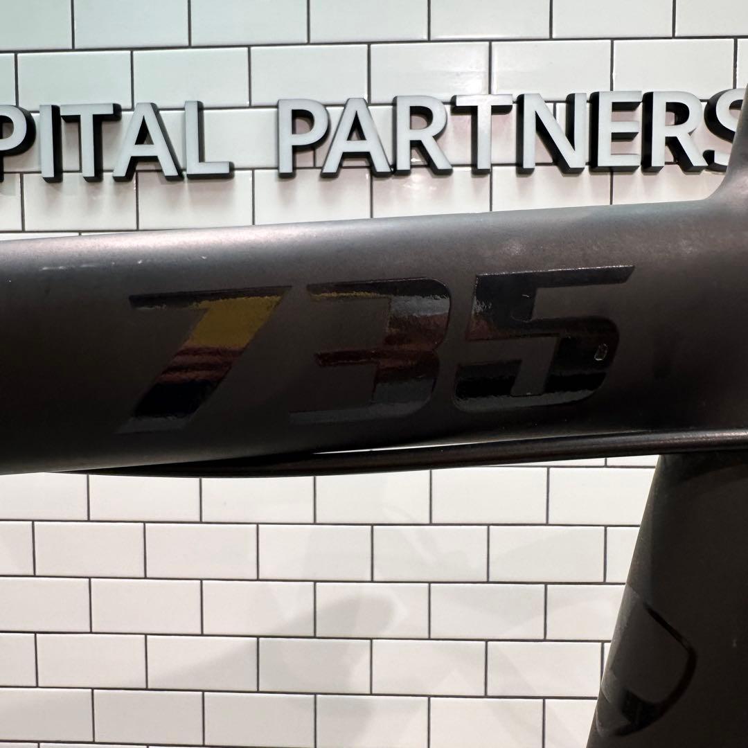 LEADER 735 マットブラックT3 GEAR BRAND ピストバイク