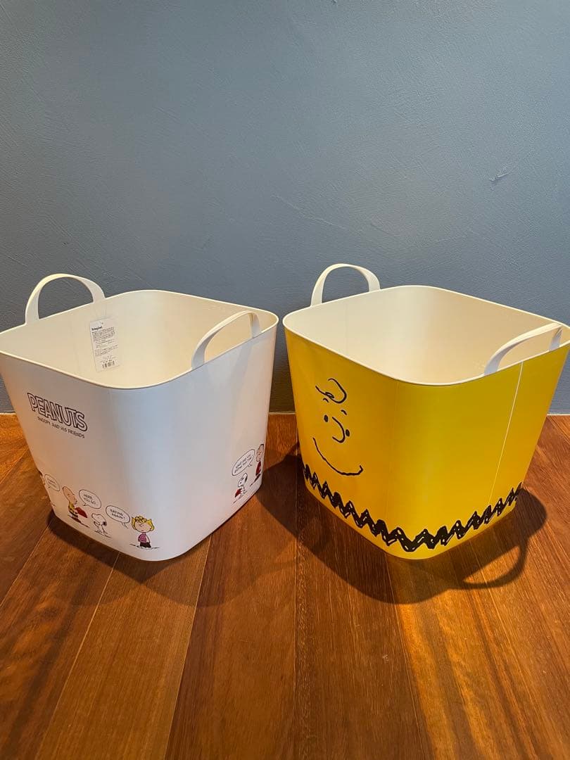 スタックストー　バケットM 4点セット　スヌーピー　収納　ケース