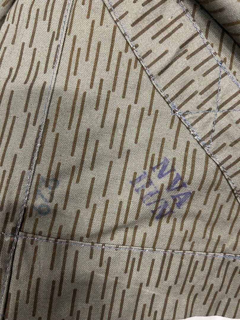 東ドイツ軍　レインドロップカモ　テント