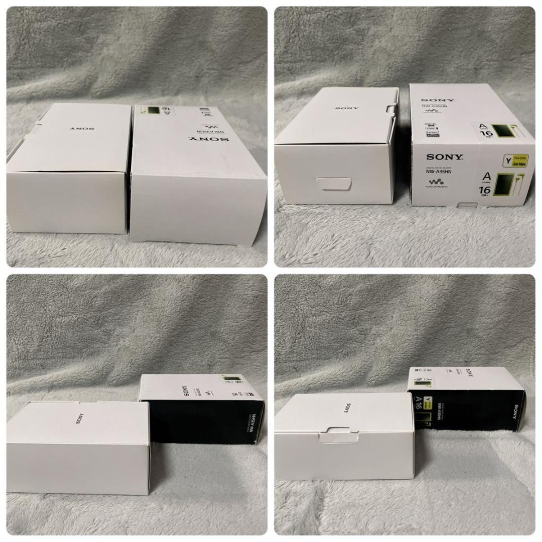 SONY ウォークマン NW-A35HN ライムイエロー 16GB ハイレゾ対応