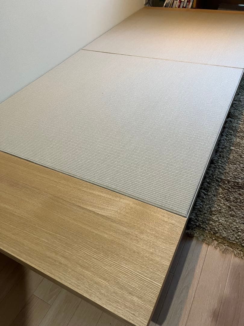 建築家二人暮らしLIVING BED シングル　和紙畳
