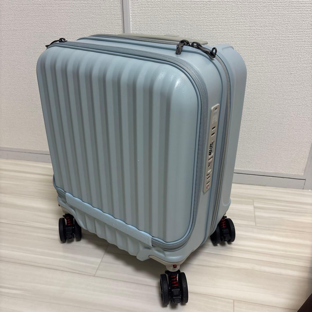 Proevo スーツケースSSサイズ33L（目安1泊2日）フロントオープン