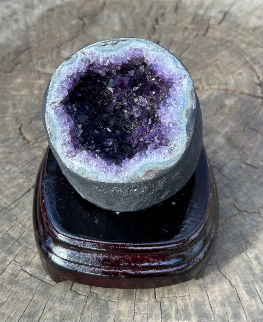 ⭐️アメジストジオードドーム♡ウルグアイ産　紫水晶　置物⭐️