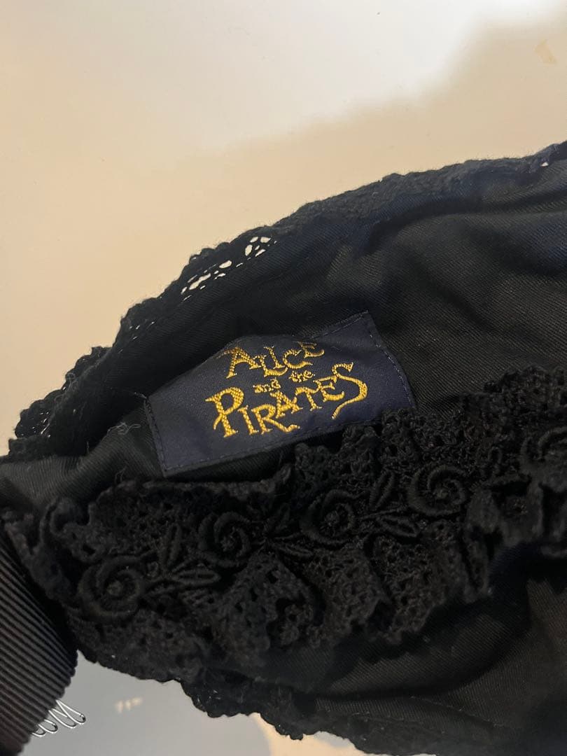 Dolly Ribbonヘッドドレス　黒×黒