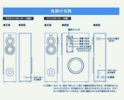 希少名品☆　Qriom　タワースピーカー