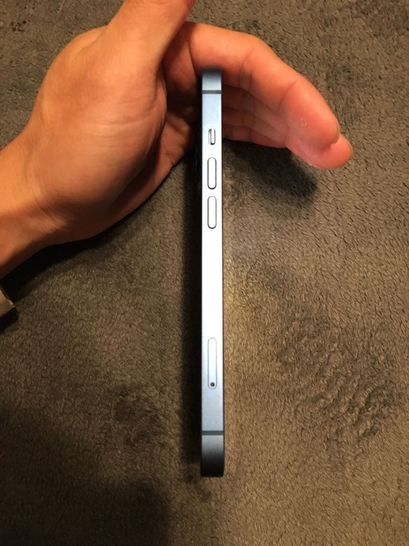 美品　iPhone13 ブルー　128GB 箱なし　バッテリー84%