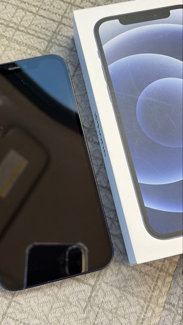 Apple iPhone 12 ブラック 本体　128GB　SIMフリー【美品】