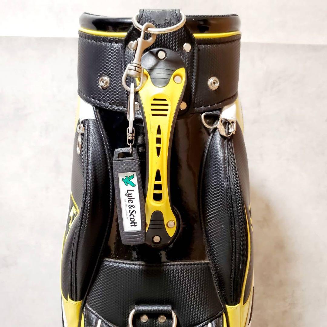 【良品】le coq sportif ゴルフバッグ キャディバッグ