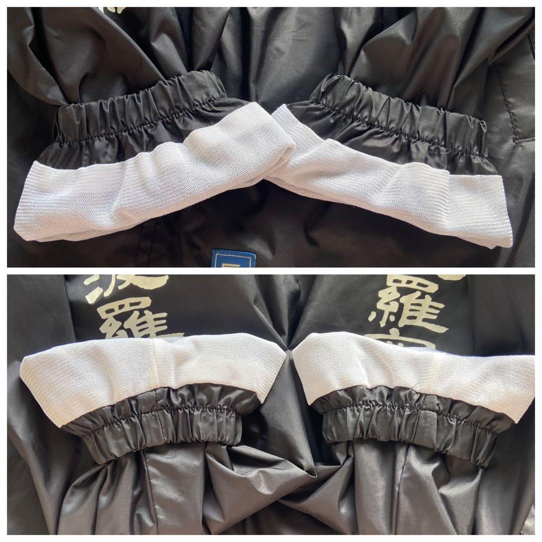 【美品】BLACK MEANS ブラックミーンズ コーチジャケット 般若心経 L