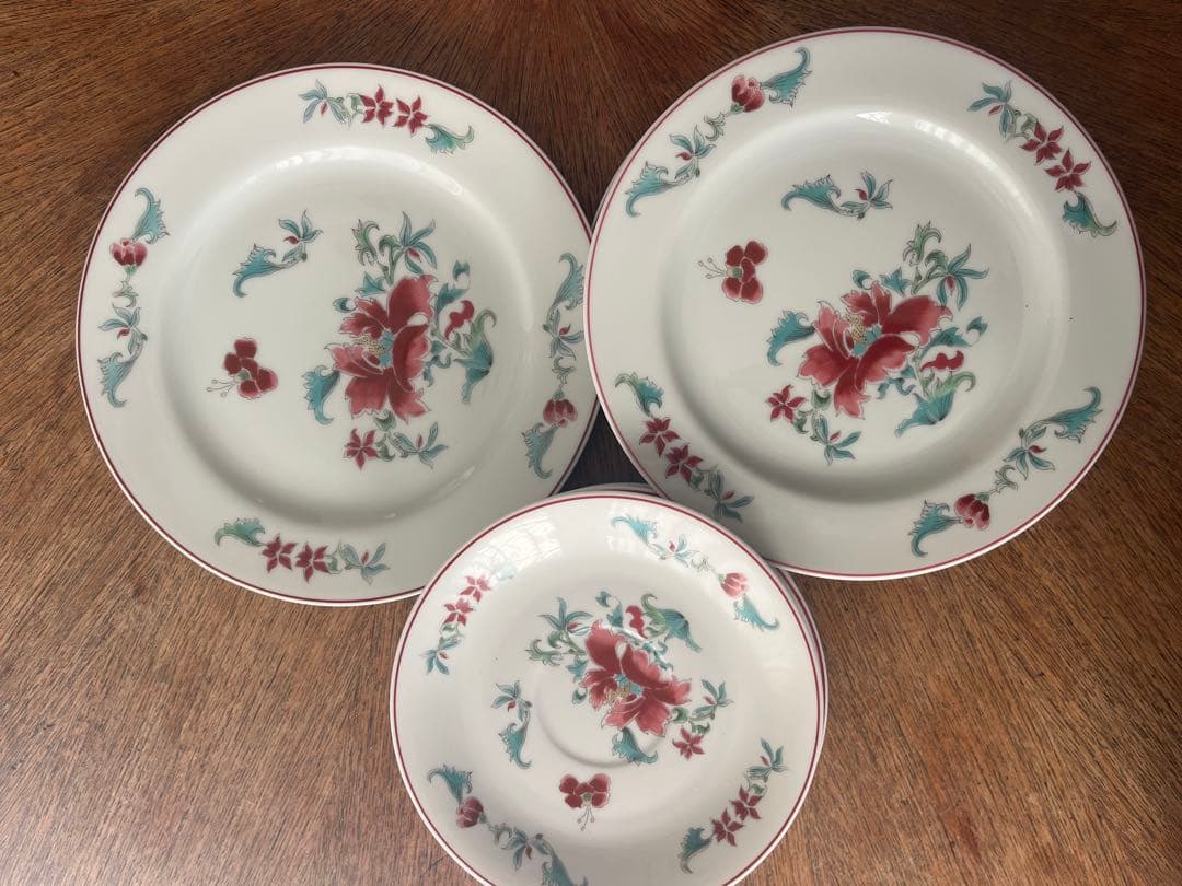 美品　ベルナルド23点セット花柄　リモージュ Lhass