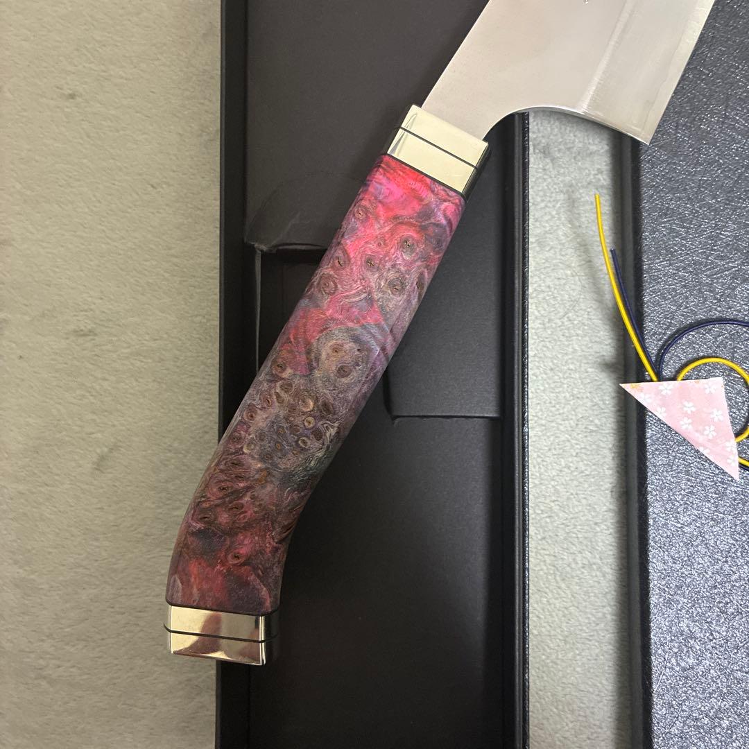 f*e様 黒崎優 新月光 牛刀210 VGXEOS JIKKO nishiki柄