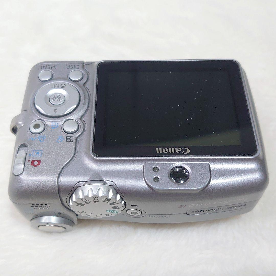 ✨稼働品✨Canon PowerShot A710 IS シルバー 単3電池