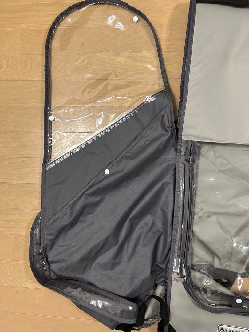 ラボクル　後ろレインカバー　 最新バージョンPCR04 《マットグレー》