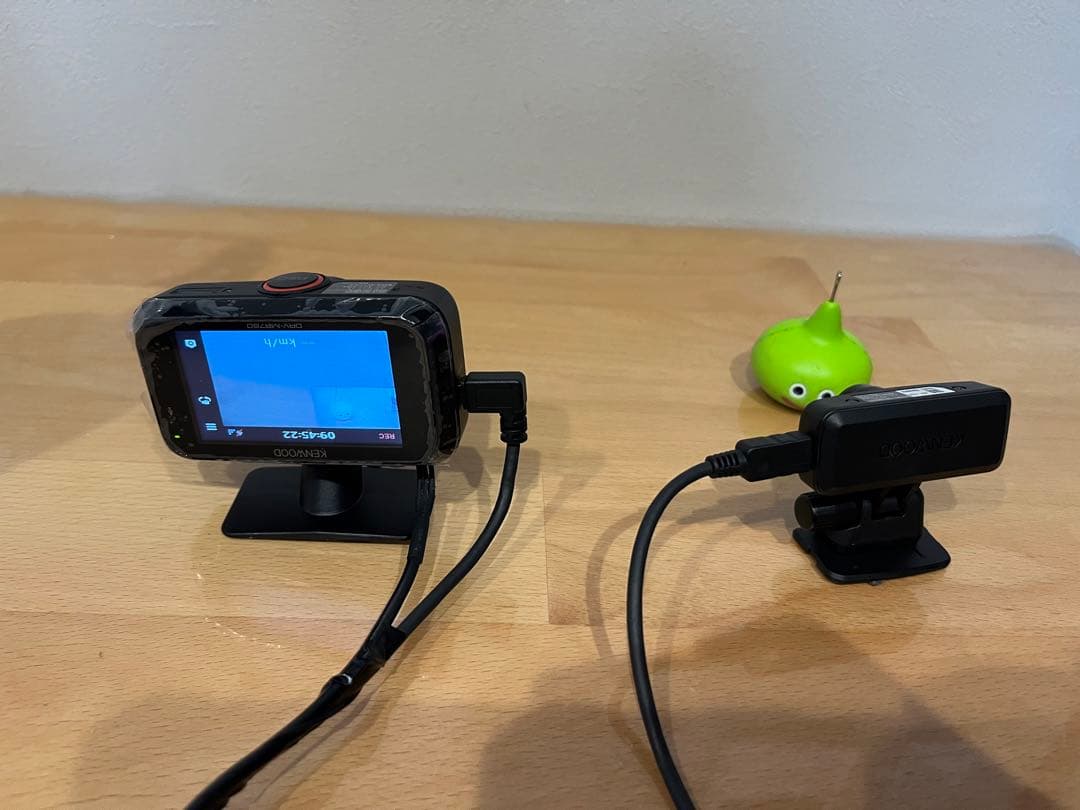 KENWOODケンウッドDRV-MR760 エンジンレコーダー、前後カメラ「K」