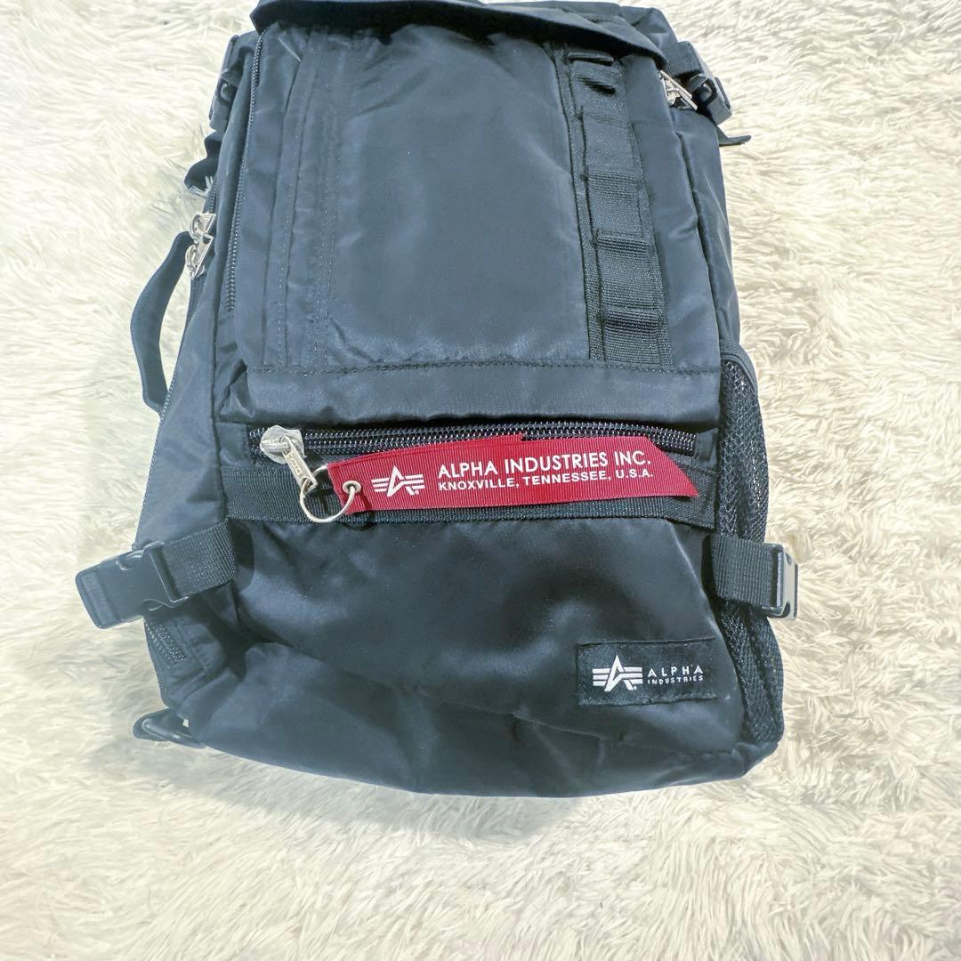 極美品✨アルファインダストリーズ 3way ビジネスバッグ ブラック　A4対応
