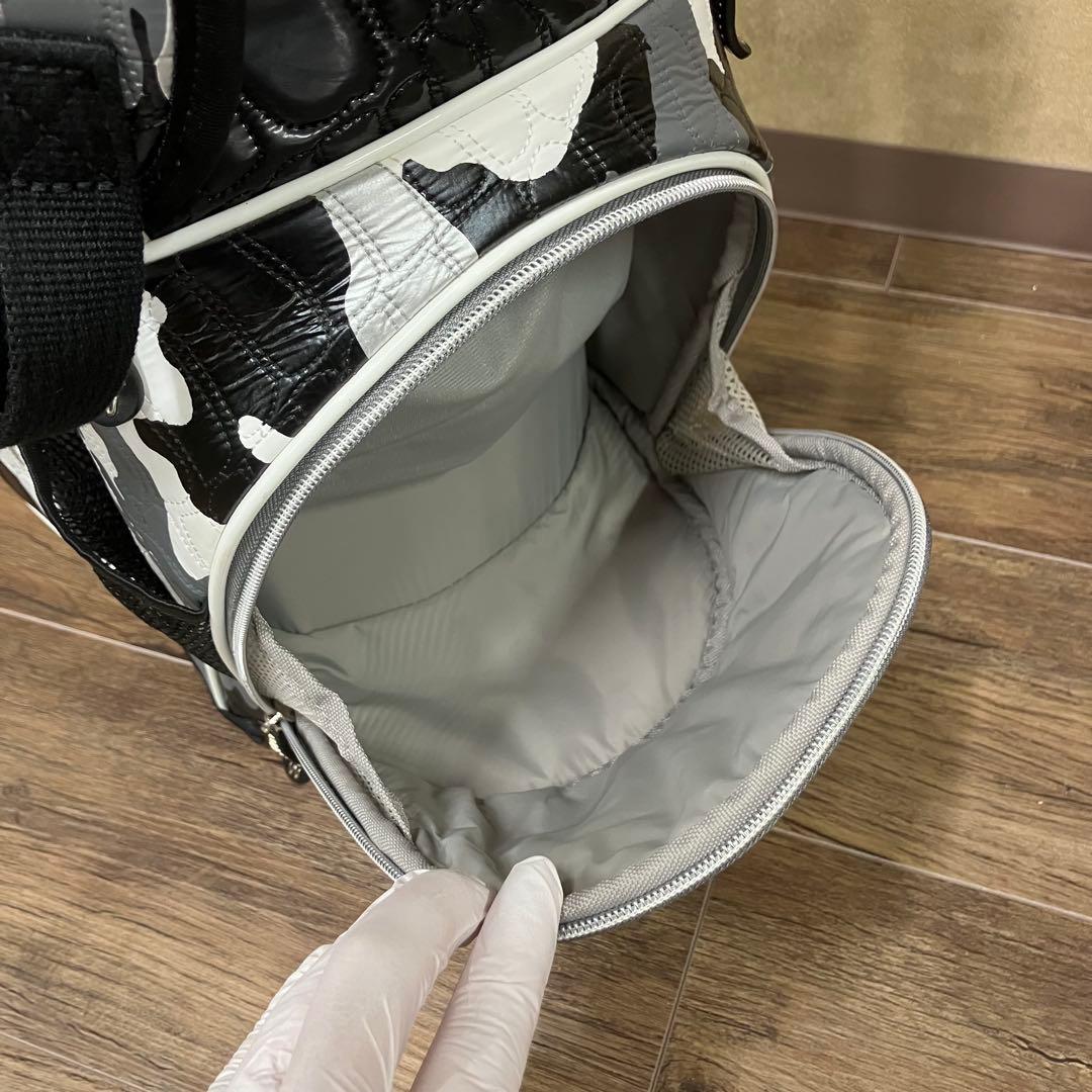 美品 OUUL オウル スタンド キャディバッグ アリゲーター カモ 9.5型