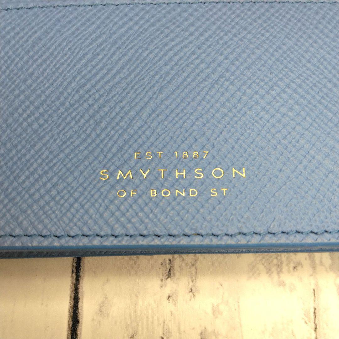 SMYTHSON　スマイソン　名刺入れ　カードケース　Panama パナマ　箱付