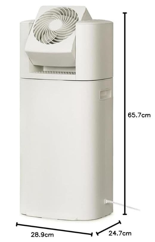 サーキュレーター衣類乾燥除湿機 IRIS OHYAMA ホワイト