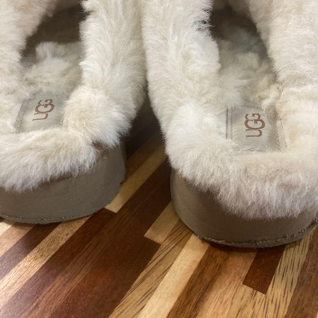 UGG ムートンスリッパ　Disquette CHESTNUT