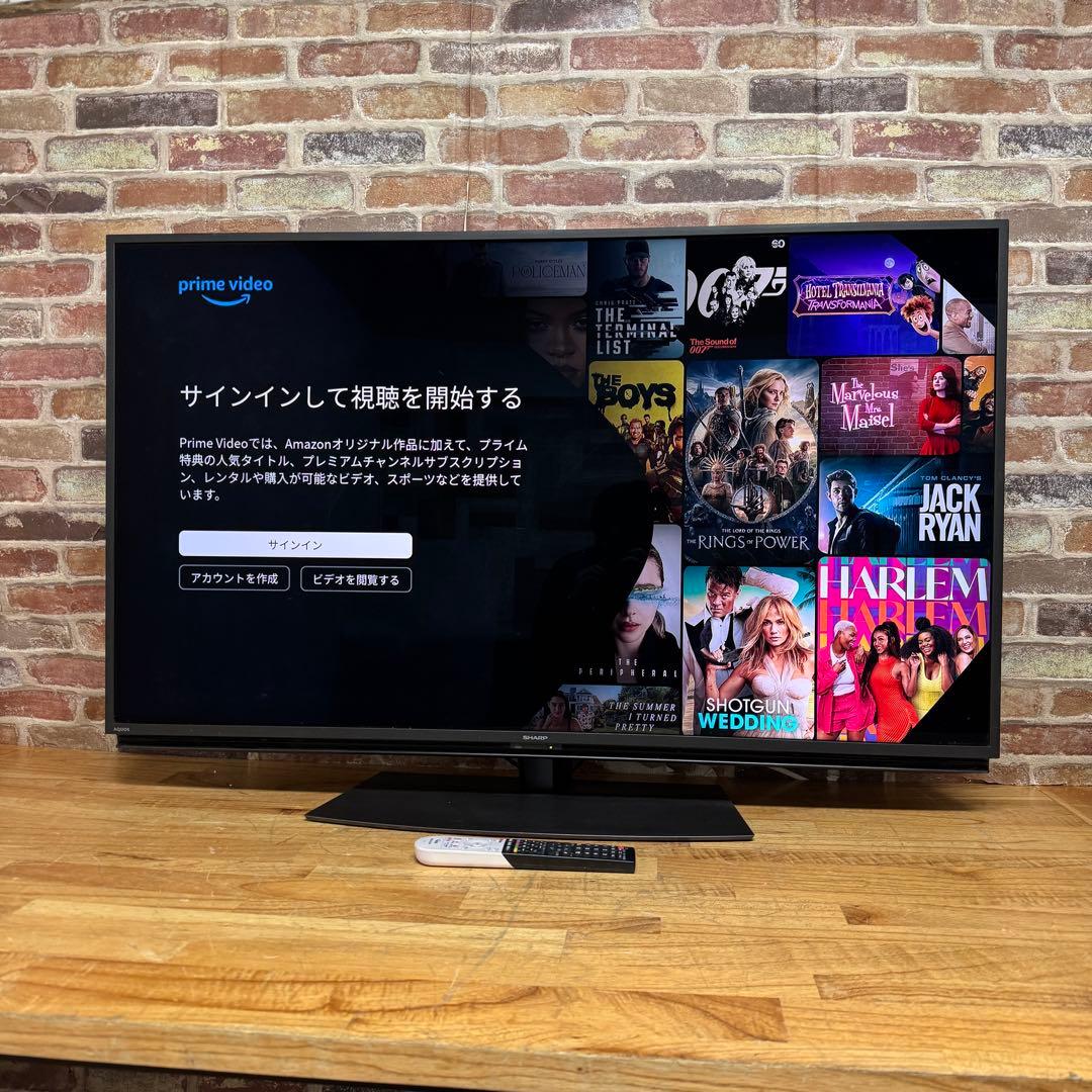 シャープ 40V型 4K 液晶テレビ Android TV 4T-C40CL1